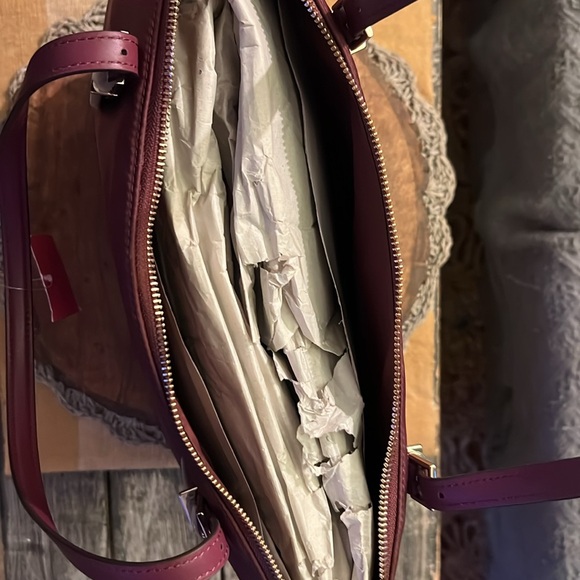 KATE SPADE EGGPLANT PURSE - Picture 4 of 4